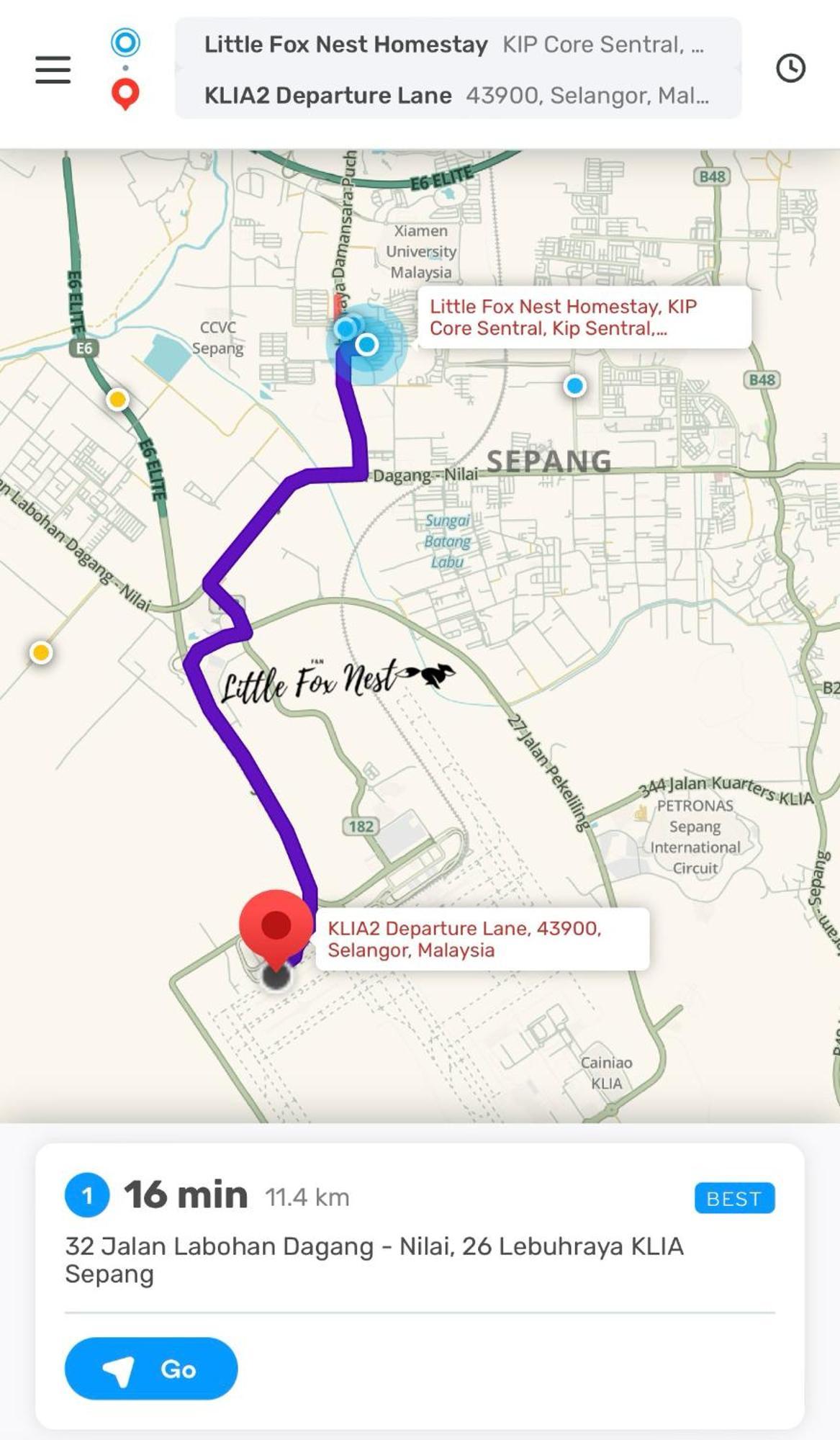 Unit - Little Fox Nest Klia And Gamuda Splashmania * Sepang